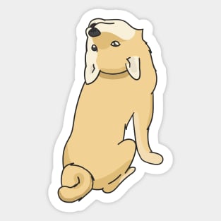 Funny Shiba Inu Dog Sticker